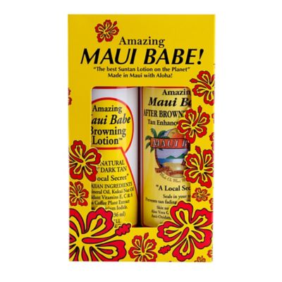 Maui Babe 8 oz. Browning Lotion&trade; and After Browning Lotion&trade; (Set of 2)