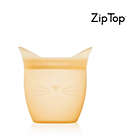 Alternate image 5 for Zip Top Animal Baby Snack Containers (Set of 4)