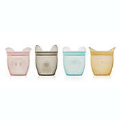 Zip Top Animal Baby Snack Containers (Set of 4)