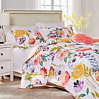 Alternate image 2 for Greenland Home Fashions Watercolor Dream 3-Piece Reversible Quilt Set
