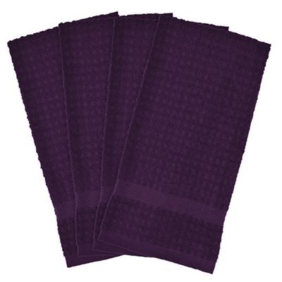 eggplant colored kitchen towels