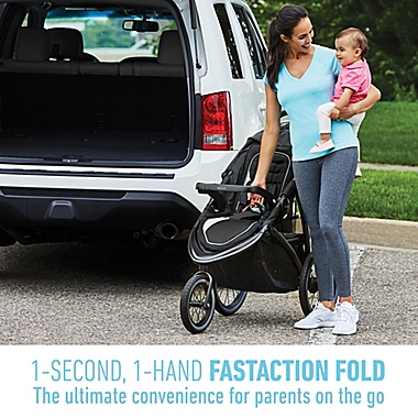 Graco&reg; FastAction&trade; Jogger LX Stroller in Drive. View a larger version of this product image.