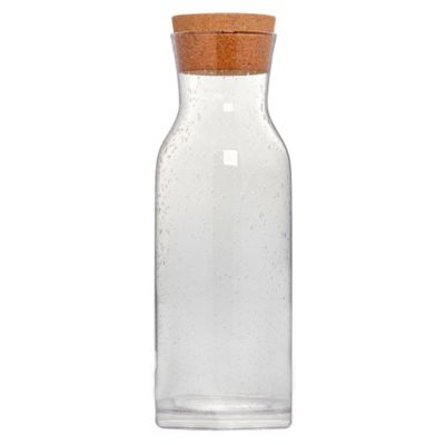 Bee &amp; Willow&trade; 1 Liter Clear Bubble Glass Carafe