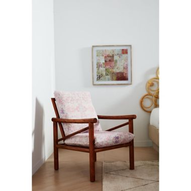 Global Caravan&trade; Marari Lounge Chair in Pink. View a larger version of this product image.