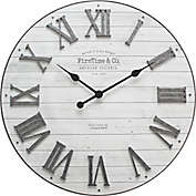 FirsTime&reg; Emmett Farmhouse 27-Inch Wall Clock