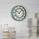 Alternate image 1 for FirsTime &amp; Co.&reg; Sage Raised Farmhouse 8-Inch Wall Clock in Sage Green