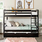 Alternate image 5 for Forest Gate&trade; Twin Over Twin Bunk Bed with Trundle in Black