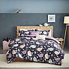 Alternate image 1 for Urban Habitat Kids Magical Narwhals 4-Piece Reversible Twin Comforter Set in Purple
