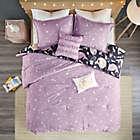 Alternate image 11 for Urban Habitat Kids Magical Narwhals 4-Piece Reversible Twin Comforter Set in Purple