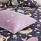 Alternate image 6 for Urban Habitat Kids Magical Narwhals 5-Piece Reversible Full/Queen Comforter Set in Purple