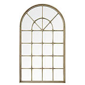 Forest Gate 50-Inch Arched Window Wall Mirror