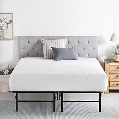 Dream Collection&trade; by LUCID&reg; Queen Platform Bed Frame in Black. View a larger version of this product image.