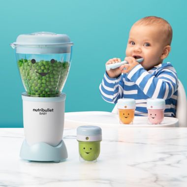 NutriBullet&reg; Baby Food Prep System in Blue. View a larger version of this product image.