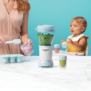 NutriBullet&reg; Baby Food Prep System in Blue. View a larger version of this product image.