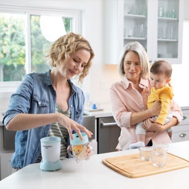 NutriBullet&reg; Baby Food Prep System in Blue. View a larger version of this product image.