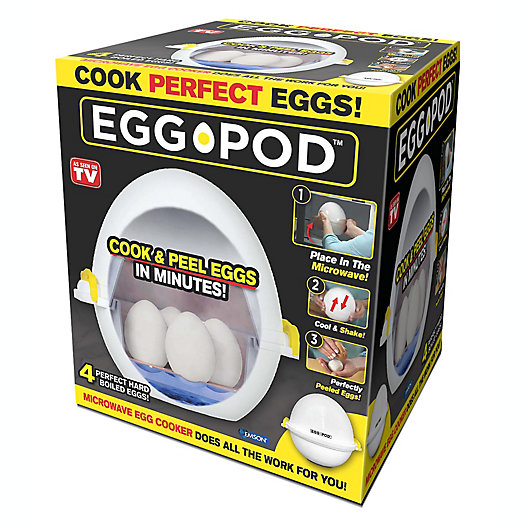 Alternate image 1 for ezEggs Egg Cooker & Peeler