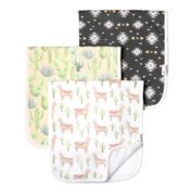 Copper Pearl 3-Pack Cusco Premium Burp Cloths