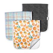 Copper Pearl 3-Pack Citrus Premium Burp Cloths