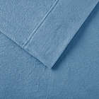 Alternate image 3 for True North by Sleep Philosophy Micro Fleece Twin Sheet Set in Blue
