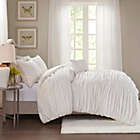 Alternate image 2 for Madison Park Delancey 4-Piece Comforter Set in White