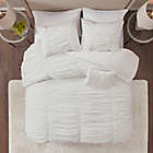 Alternate image 3 for Madison Park Delancey 4-Piece Queen Comforter Set in White