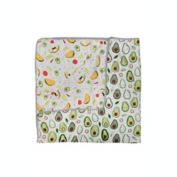 Loulou Lollipop Avocado Muslin Baby Blanket