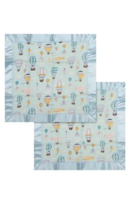Loulou Lollipop Up Up Away Muslin Security Blankets (Set of 2)