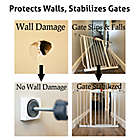 Alternate image 7 for Wall Nanny&trade; 4-Pack Pressure Mount Baby Gate Mini-Wall Protectors in White