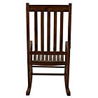 Alternate image 4 for Shelby Outdoor Rocking Chair in Teak