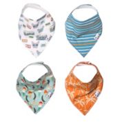 Copper Pearl 4-Pack Bruno Bandana Bibs