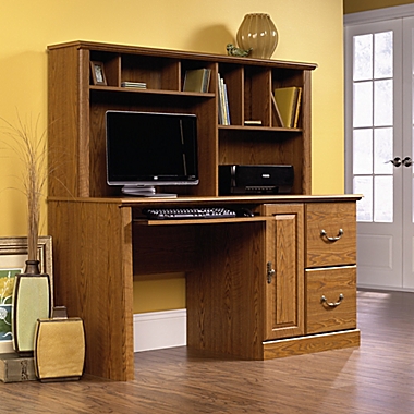 Orchard Hills Computer Desk With Hutch, Sauder Office Desk With Hutch
