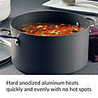 Alternate image 10 for Circulon&reg; Elementum&trade; Nonstick 10 qt. Hard-Anodized Covered Stock Pot in Oyster Grey