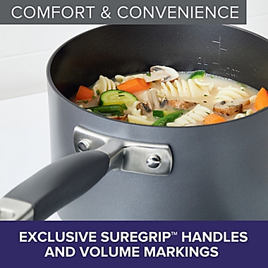 Anolon&reg; Advanced&trade; Home Hard-Anodized Nonstick 11-Piece Cookware Set. View a larger version of this product image.