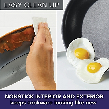 Anolon&reg; Advanced Home Nonstick 2-Piece Hard-Anodized Aluminum Frying Pan Set in Moonstone. View a larger version of this product image.