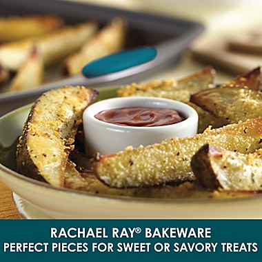 Rachael Ray&trade; Yum-o!&reg; Nonstick 10-Piece Bakeware Set in Grey. View a larger version of this product image.