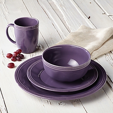 Rachael Ray&trade; Cucina 16-Piece Dinnerware Set in Lavender. View a larger version of this product image.