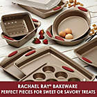 Alternate image 6 for Rachael Ray&trade; Cucina Non-Stick 10-Piece Bakeware Set in Brown/Red
