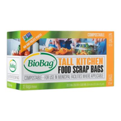 BioBag&reg; 12-Count 13-Gallon Tall Kitchen Bags