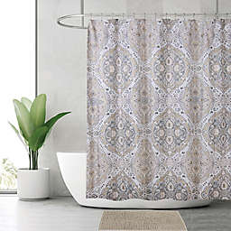 Tan Shower Curtains Bed Bath Beyond, Grey And Tan Shower Curtain