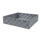 Alternate image 8 for Indecor Watercolor Stripe 4-Piece Bath Set in Grey