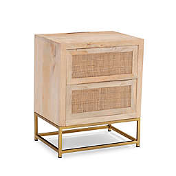Ricarlo 2-Drawer Cabinet in Natural