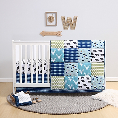 The Peanutshell&trade; Emmett 3-Piece Crib Bedding Set. View a larger version of this product image.