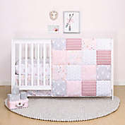 The Peanutshell&trade; Meadow 3-Piece Crib Bedding Set in Pink