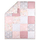 Alternate image 1 for The Peanutshell&trade; Meadow 3-Piece Crib Bedding Set in Pink