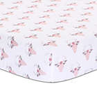 Alternate image 2 for The Peanutshell&trade; Meadow 3-Piece Crib Bedding Set in Pink