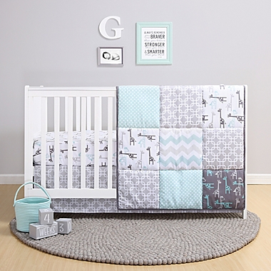 The Peanutshell&trade; Addison 3-Piece Crib Bedding Set. View a larger version of this product image.