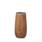 Alternate image 1 for S'well&reg; Teakwood 6 oz. Champagne Flute Tumbler in Brown