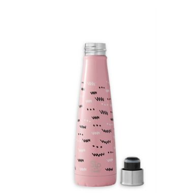 S'ip by S'well&reg; Pink Ziggy Dot 15 oz. Stainless Steel Water Bottle. View a larger version of this product image.