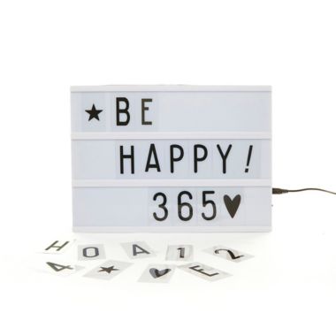 Kikkerland® Color-Changing Light Box