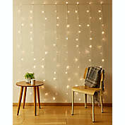 Kikkerland&reg; 150-Light LED Curtain String Lights in Warm White